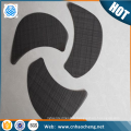 oil and chemical filtration 60 mesh black wire mesh cloth black filter disc